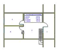План мансардного этажа дачи Дачник-10