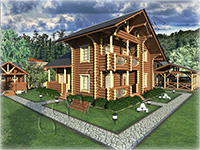 Проект дома в альпийском стиле Шале