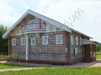 Копия Алешкиного дома в Русском парке