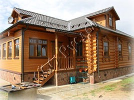 Фотография деревянного дома