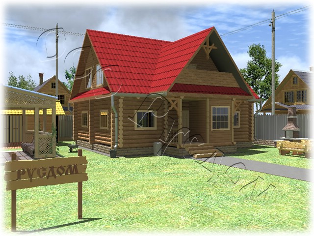 Проекты дачных домов | Строительство и проектирование деревянного .